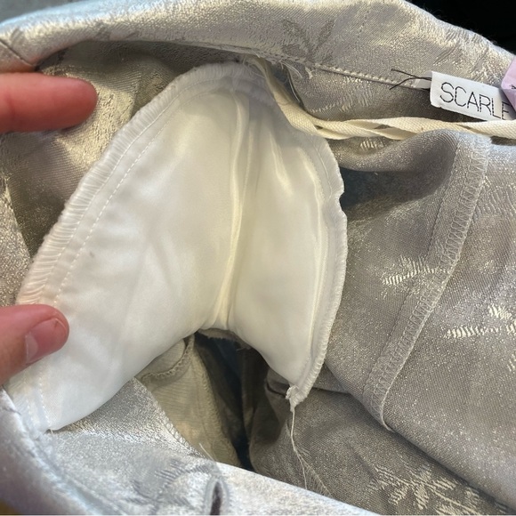 Scarlett Vintage Jacket, Pant & Belt silver size 3-4 - Picture 11 of 16